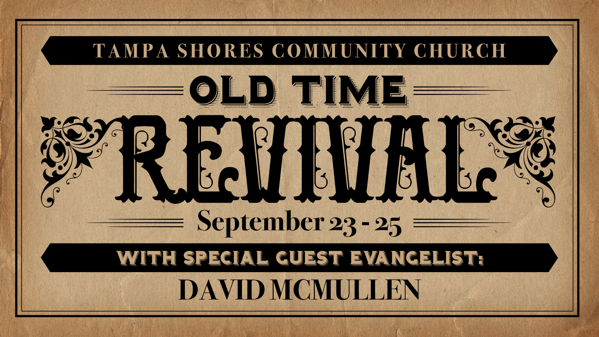 Revival poster for TSCC